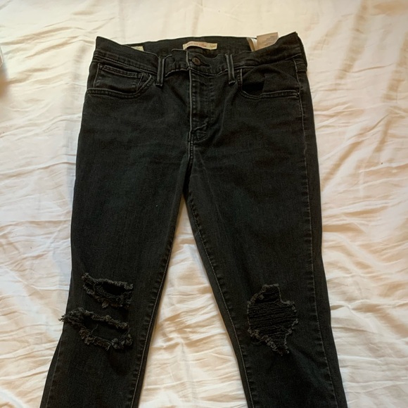 LEVIS 720 HIGH RISE SUPER SKINNY WOMEN'S JEANS - Picture 3 of 4